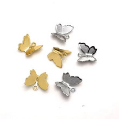 Picture of Butterfly pendant earrings